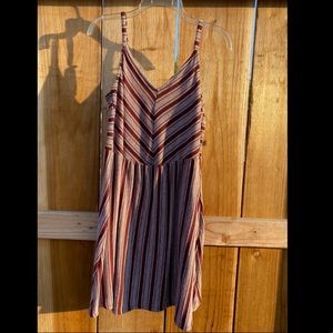Strappy Striped Dress